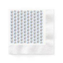 Happy  Butterfly Baby Shower Paper Napkins