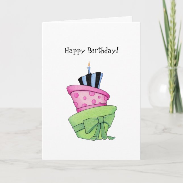 Happy Cake Card (Front)