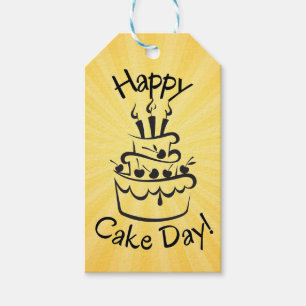 Happy Cake Day  Gift Tag