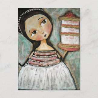 Happy Cake Postcard