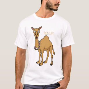 Happy camel cartoon illustration  T-Shirt
