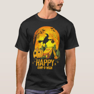 Happy Camp O Ween Camping Halloween Costume T-Shirt