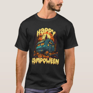 Happy Camp O Ween Spooky Halloween Vibes T-Shirt