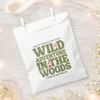 Happy Camper Adventure Birthday Favour Bag