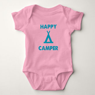 Happy Camper - Baby One Piece Body Suit Baby Bodysuit