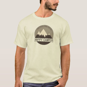Happy Camper Badge Tee