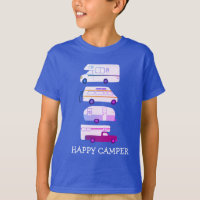 HAPPY CAMPER Campervan vanlife RV Trailer CUSTOM
