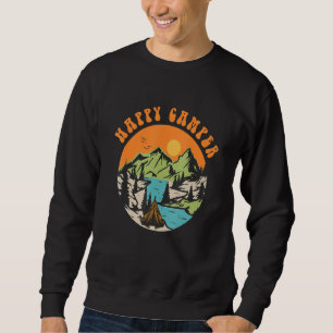 Happy Camper  Camping  Adventure Sweatshirt