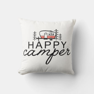Happy Camper Camping Cushion