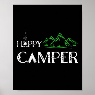 Happy Camper - Camping For Men Poster