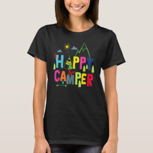 Happy Camper Camping Funny Men Women Kids 1 T-Shirt