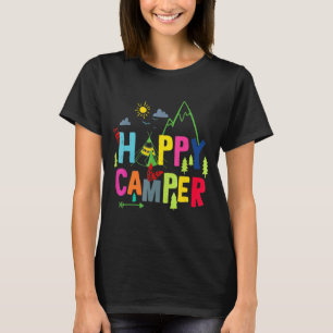 Happy Camper Camping Men Women Kids T-Shirt