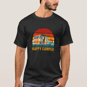 Happy Camper  Camping Rv Camping For Men Women And T-Shirt