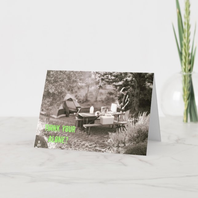 Happy Camper Card (Front)