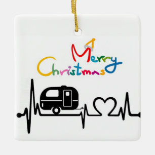 **HAPPY CAMPER*** CHRISTMAS ORNAMENT
