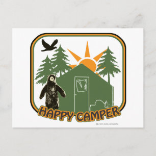 Happy Camper Classic Postcard