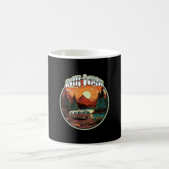 Happy Camper Coffee Mug (Center)