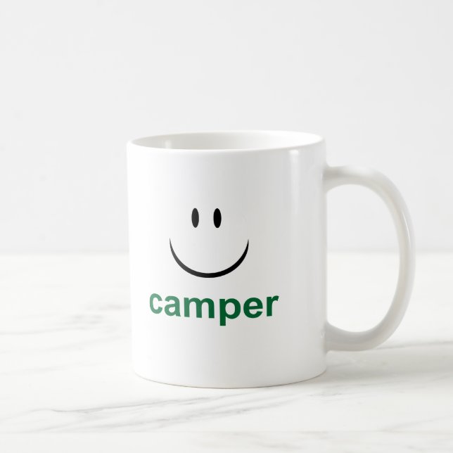 Happy Camper Coffee Mug (Right)