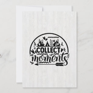 Happy Camper Collect Moments Thank You Card