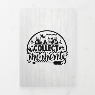 Happy Camper Collect Moments Tri-Fold Card