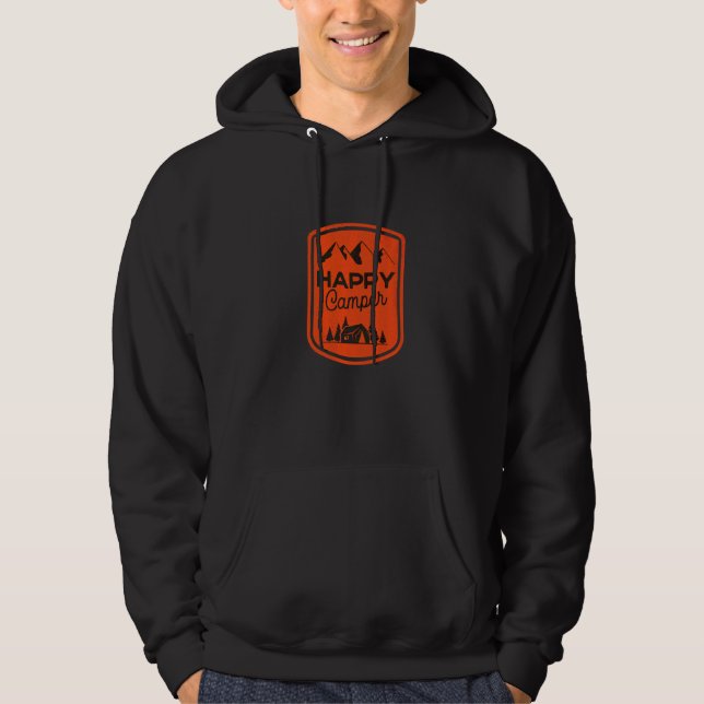 Happy Camper Cool Camper Hoodie (Front)