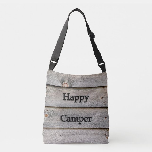 Happy Camper Crossbody Bag (Front)