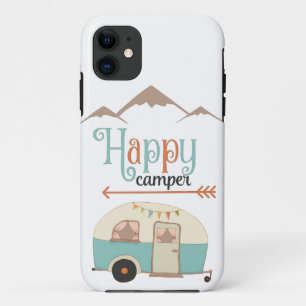 Happy Camper Cute Retro RV iPhone 11 Case