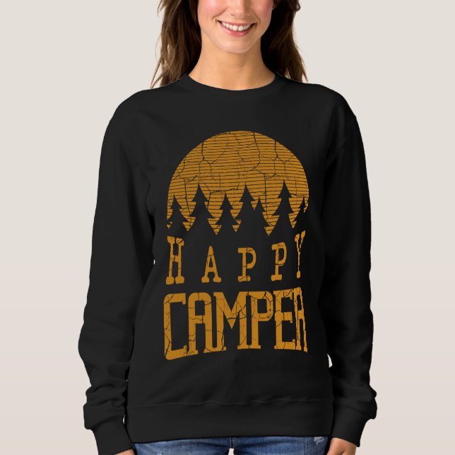 Happy Camper for Family Sweatshirt (Front)