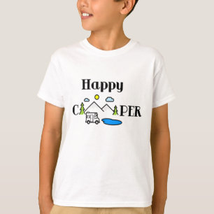 Happy Camper Fun Nature T-Shirt