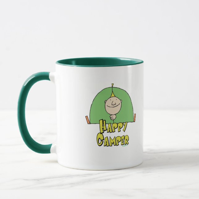 Happy Camper Guy Mug (Left)