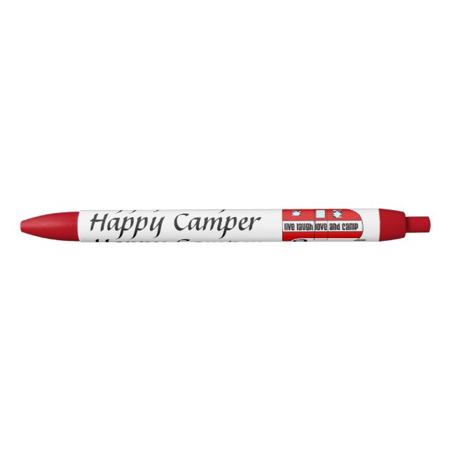 "Happy Camper" Ink Pens (Front)