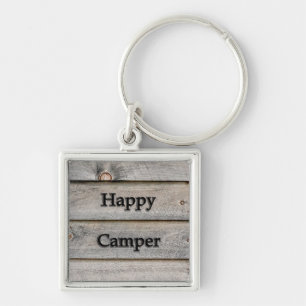 Happy Camper Key Ring