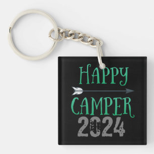 Happy Camper Key Ring