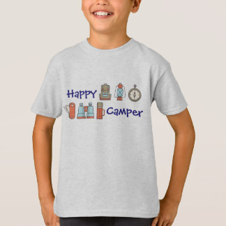 Happy Camper Kids Shirt