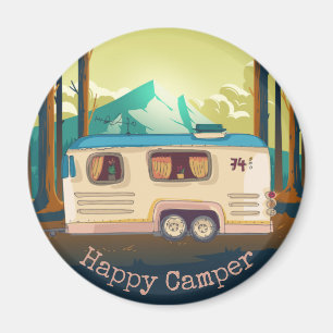 Happy Camper Magnet