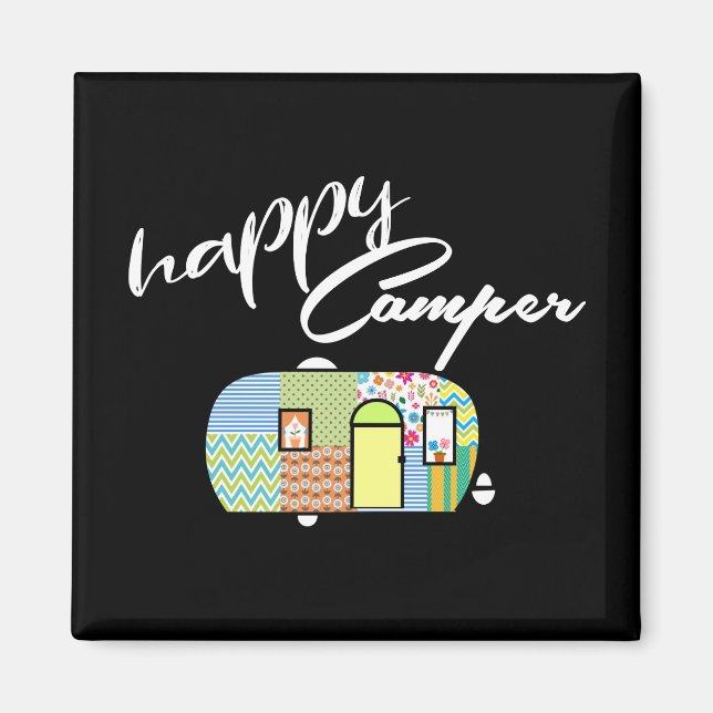 Happy Camper Magnets (Front)