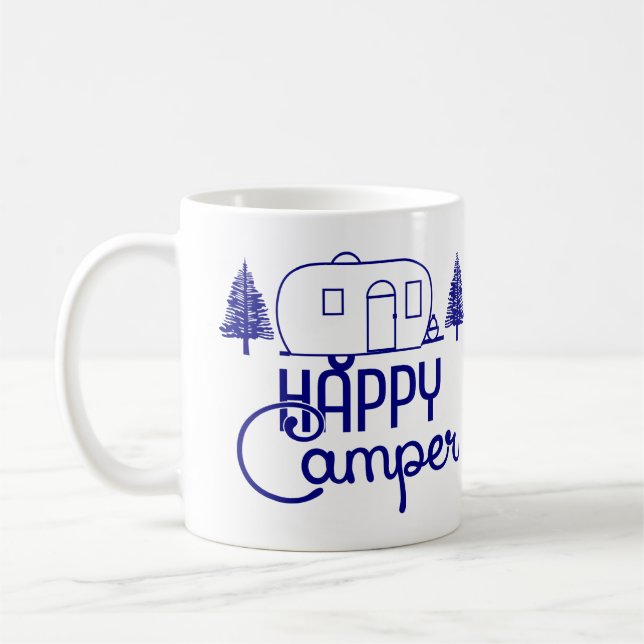 Happy Camper Mugs (Left)