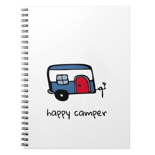 Happy Camper Notebook (Front)