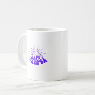 Happy Camper on a  Coffee Mug