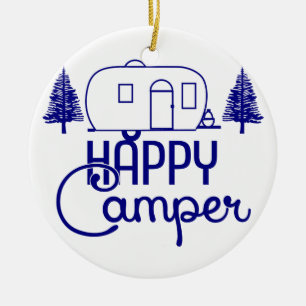 Happy Camper Ornaments