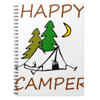 Happy Camper Outdoors Notebook