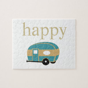 Happy Camper Personality Jigsaw Puzzle