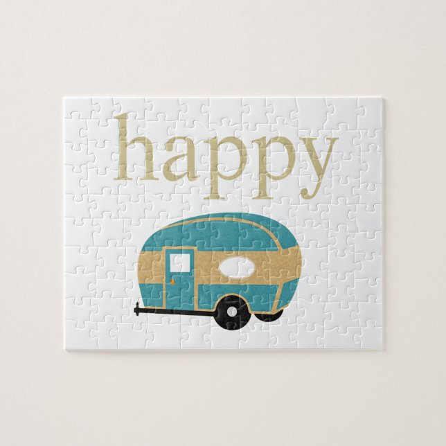 Happy Camper Personality Jigsaw Puzzle (Horizontal)