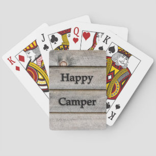 Happy Camper Playing Cards