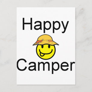 Happy Camper Postcard