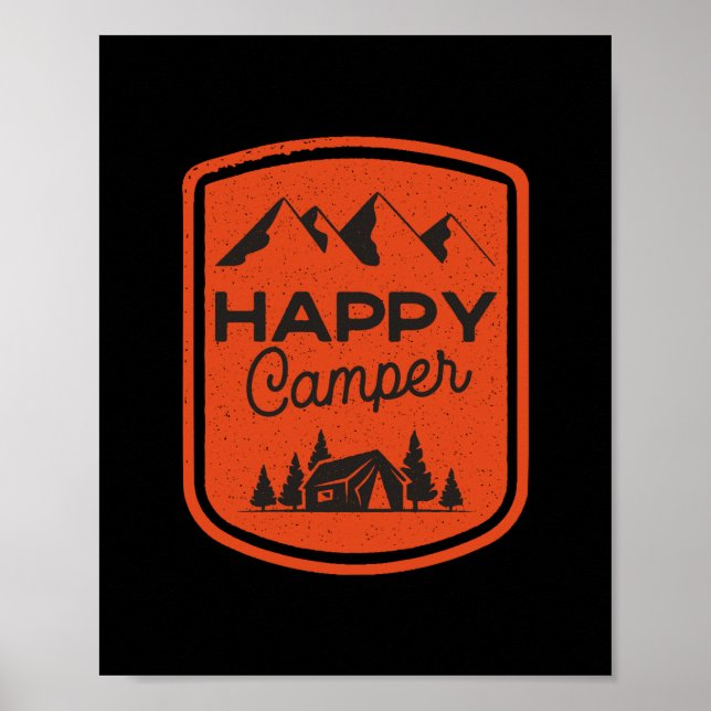 Happy Camper Poster (Front)