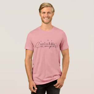 Happy Camper Silhouette Tri-Blend Shirt
