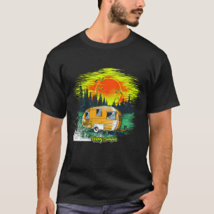 Happy Camper Sunset Forest Tee