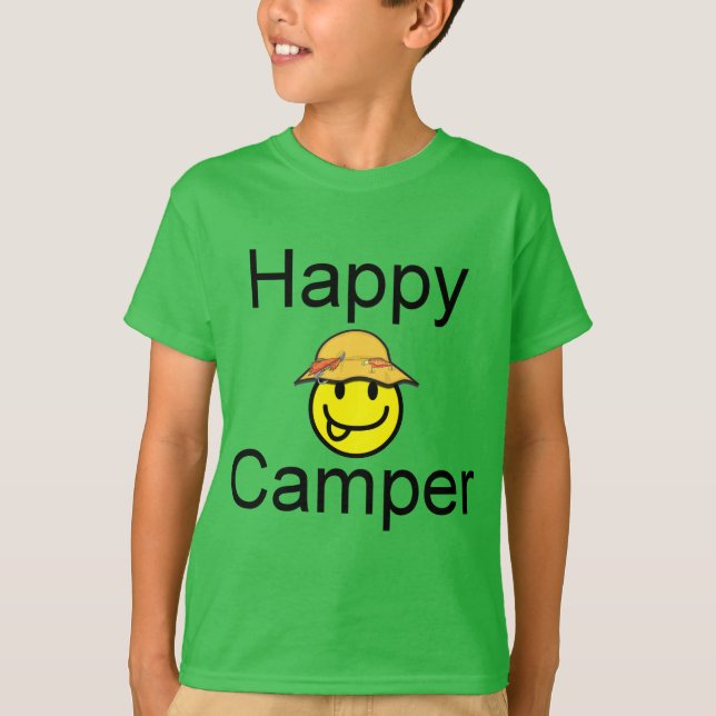 Happy Camper T-Shirt (Front)