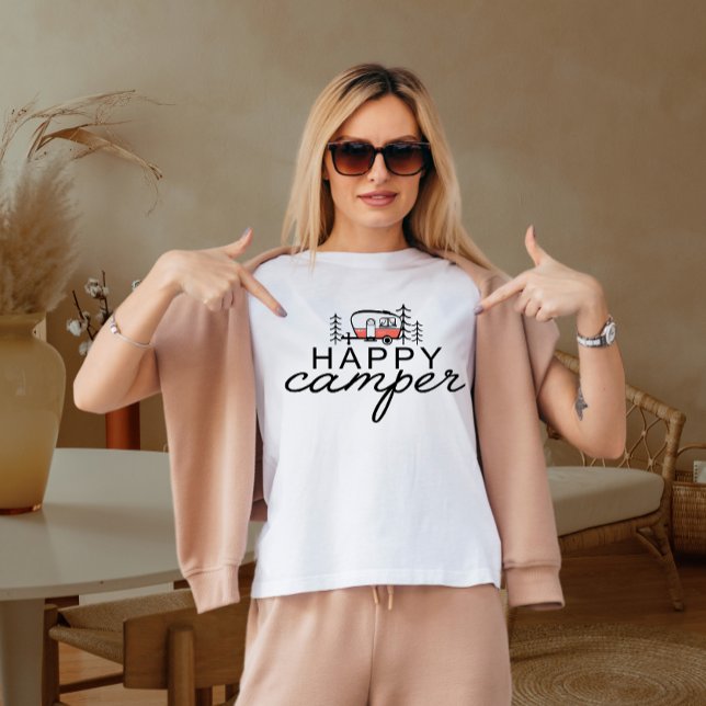 Happy camper  T-Shirt (Creator Uploaded)